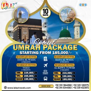 10 days umrah package